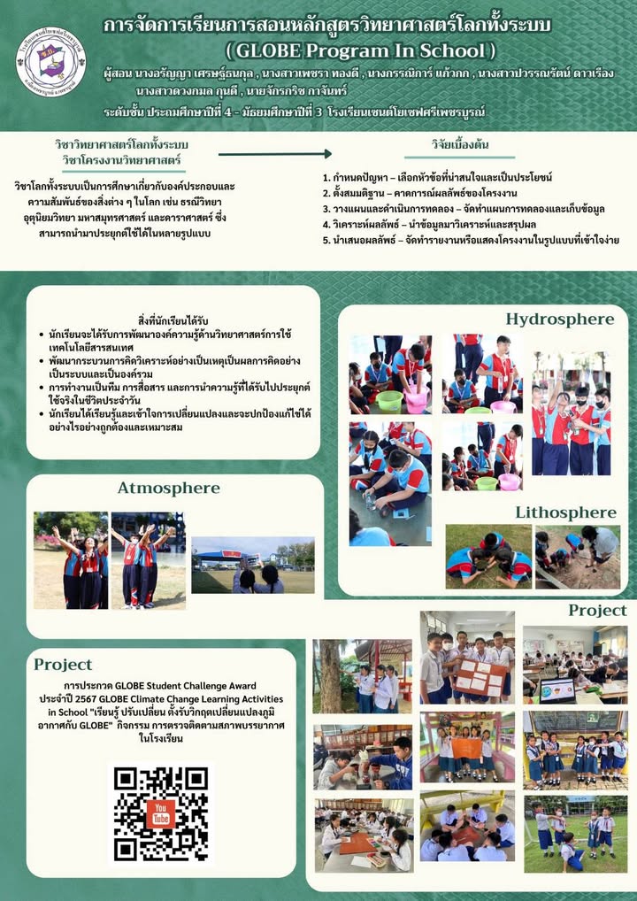รูปภาพจากโพสต์ของ SJS Academic